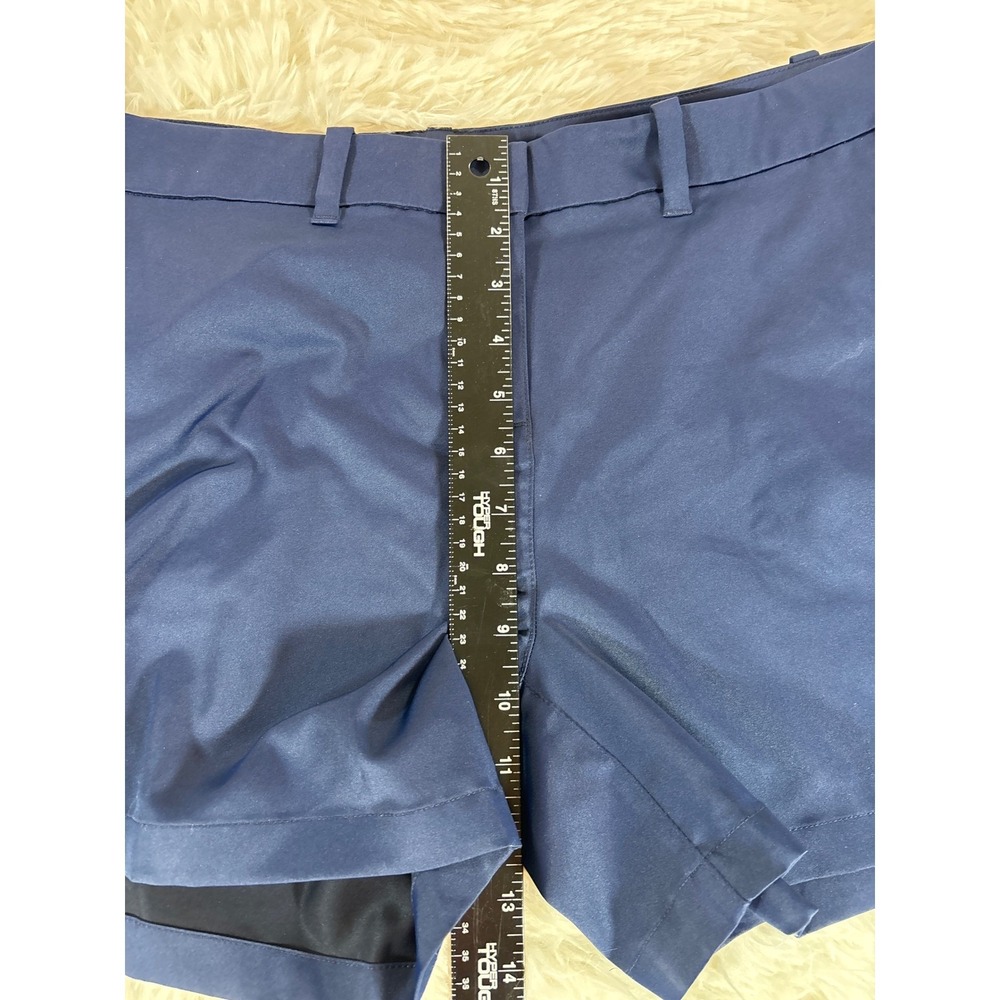 Perry Ellis PGA Tour Womens Golf Shorts Navy Blue Size 10 Activewear Casual - Picture 3 of 10